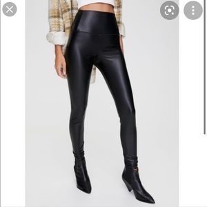 Aritzia Wilfred Daria Pant - Faux Leather